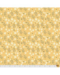 Farm Friends: Garden Yellow -- Free Spirit Fabrics pwmc010.xyellow
