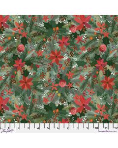 Christmas Squad: Pine Smell Green -- Free Spirit Fabrics pwmc017.xgreen 