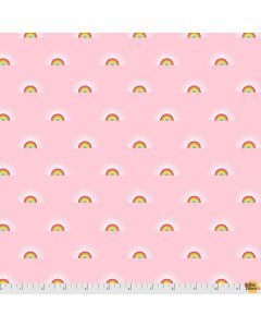 Daydreamer by Tula Pink: Rainbow Sundaze - Guava -- Free Spirit Fabric PWTP176.GUAVA 