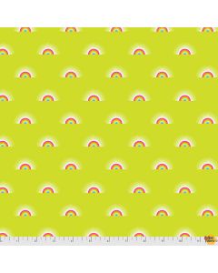 Daydreamer by Tula Pink: Rainbow Sundaze - Pineapple -- Free Spirit Fabric PWTP176.PINEAPPLE 
