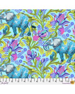 Everglow by Tula Pink: All Ears Elephants Aura -- Free Spirit Fabrics pwtp202.aura