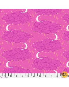 Nightshade Deja Vu Tula Pink: Storm  Clouds - Oleander -- Free Spirit Fabrics pwtp208.oleander