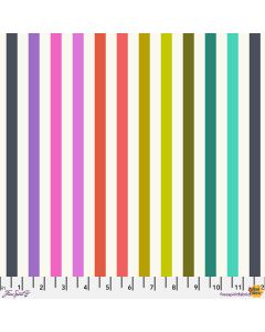 Tabby Road Deja Vu Tula Pink: Disco Stripe Prism - FreeSpirit Fabrics pwtp231.prism -- presale July