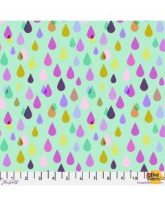 Untamed by Tula Pink: Rainfall Cosmic (with neon)  -- FreeSpirit Fabrics pwtp240.cosmic - presale October