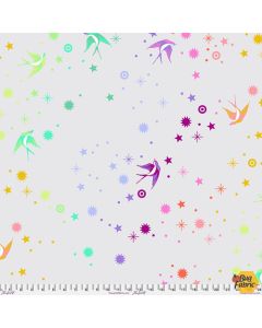 True Colors by Tula Pink: Fairy Dust Whisper (108" wide back) -- Free Spirit Fabrics qbtp011.whisper -  2 yards remaining