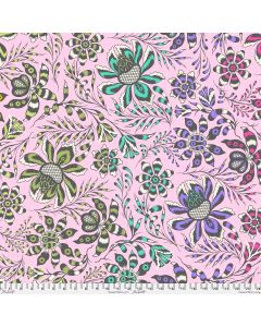 Roar! Tula Pink: Super Wild Vine Blush (108" wide back) -- FreeSpirit Fabrics qbtp016.blush 