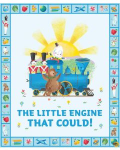 Little Engine That Could: Engine Panel (1 yard) - Riley Blake p9996-panel