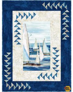 Sail Away: Panel Panache Quilt Kit - Northcott Fabrics sailaway3