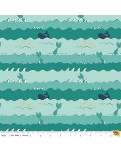 Ahoy Mermaids: Oceans Seafoam -- Riley Blake Designs sc10344 seafoam