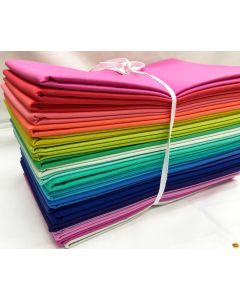 Tula Pink Designer Essential Solids: Full Yard Bundle (22 - 1 yard cuts) -- Free Spirit Fabrics designersolidfull