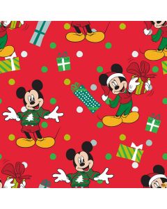 Disney: Mickey Christmas Dots and Presents Red  -- Springs Creative 70103-D650715