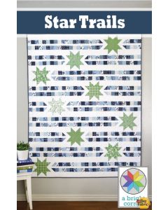 Pattern: Star Trails Quilt Pattern -- A Bright Corner akbc-340