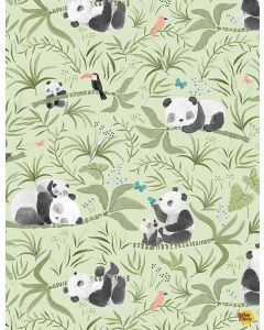Panda-Monium: Bamboozled Multi -- Dear Stella Fabrics 2169 multi 