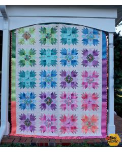 Everglow by Tula Pink: Sparkler Quilt Kit -- Free Spirit Fabrics Eversparklerkit 