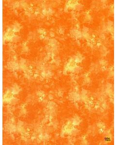 Solid-ish Watercolor Texture: Orange -- Timeless Treasures kim-c6100 orange 