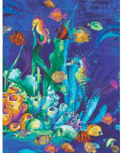 Ocean Magic: Ocean Creatures Multi -- Timeless Treasures ocean-c8029 multi