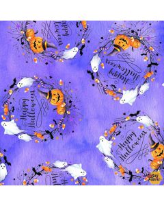 Boo! Halloween Wreath Punch -- Hoffman Fabrics 4979-474 punch