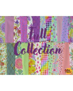Untamed by Tula Pink: Half Yard Full Collection Bundle (24 half yard cuts with neon) -- FreeSpirit Fabrics UntamedHalf - presale October