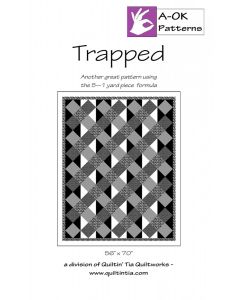 Pattern: Trapped Quilt Pattern -- A-OK Patterns aok-trapped