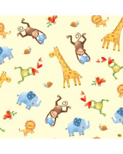 Wee Ones: Owls and Jungle Party -- Oasis Fabrics 59-4061