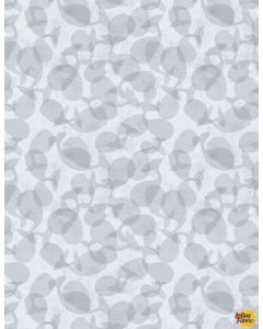 Whaley Loved: Tonal Whales Gray -- Wilmington Prints 17058-991 -- 2.5 yards + FQ remaining