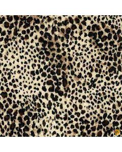 Wild at Heart: Leopard Skin -- Timeless Treasures Fabrics wild-cd1632 leopard