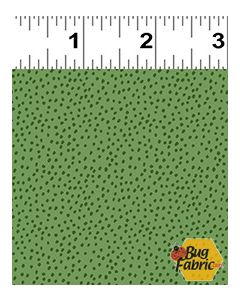 Uptown Dogs: Mini Dots Olive -- Clothworks y3147-24