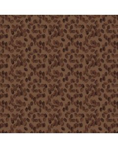 YAY! Coffee! Coffee Beans Light Brown -- Clothworks Textiles y3658-14